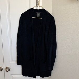 Matty M Black Cardigan Sweater